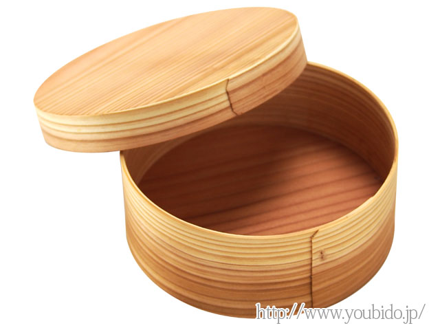 日本の弁当箱わっぱ弁当箱丸型