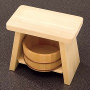 ヒバ新型風呂椅子