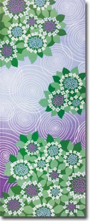 四季彩布てぬぐい紫陽花（6月）
